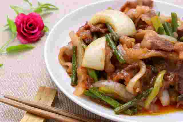 牛バラ肉焼き
