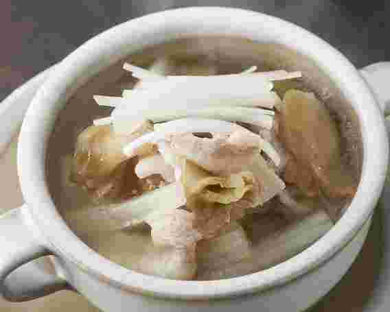 豚肉と白菜のザーサイスープ