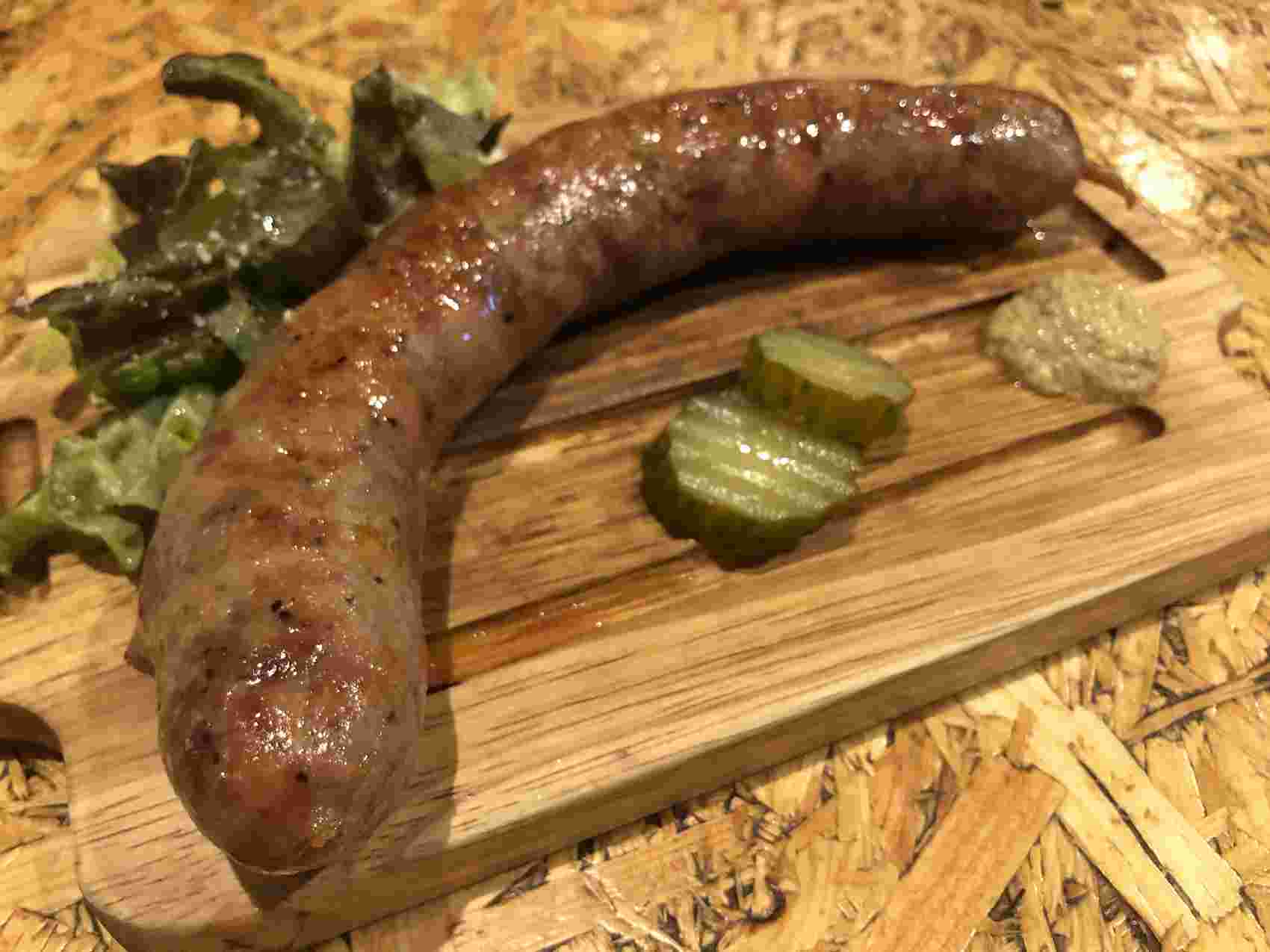 黒毛和牛メス牛の巨大ソーセージ