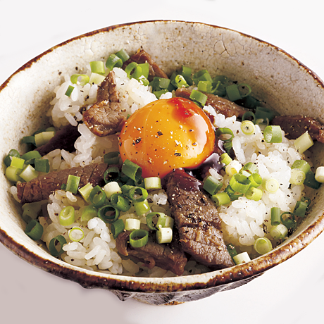 焼肉卵かけご飯