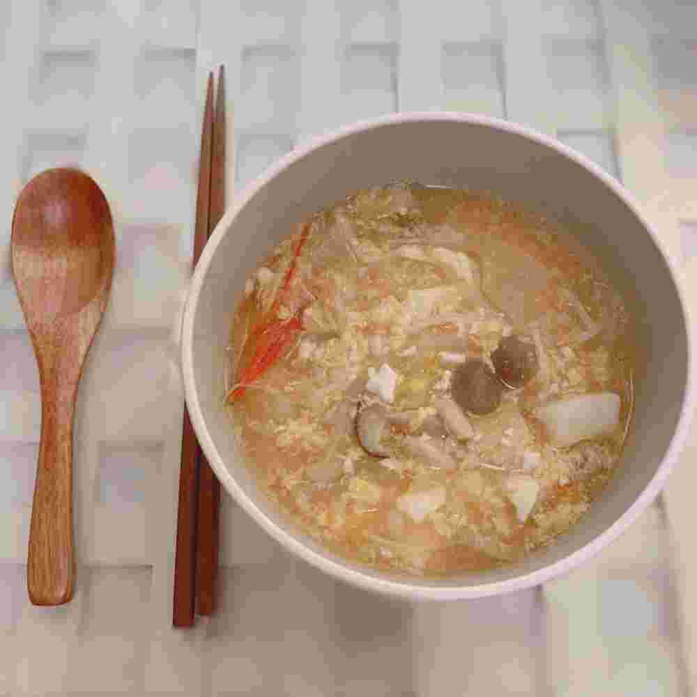 豆腐と卵のスープレシピ画像