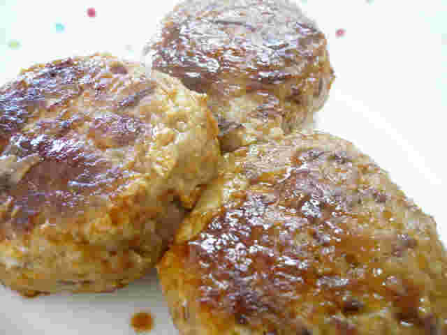 小豆ハンバーグ
