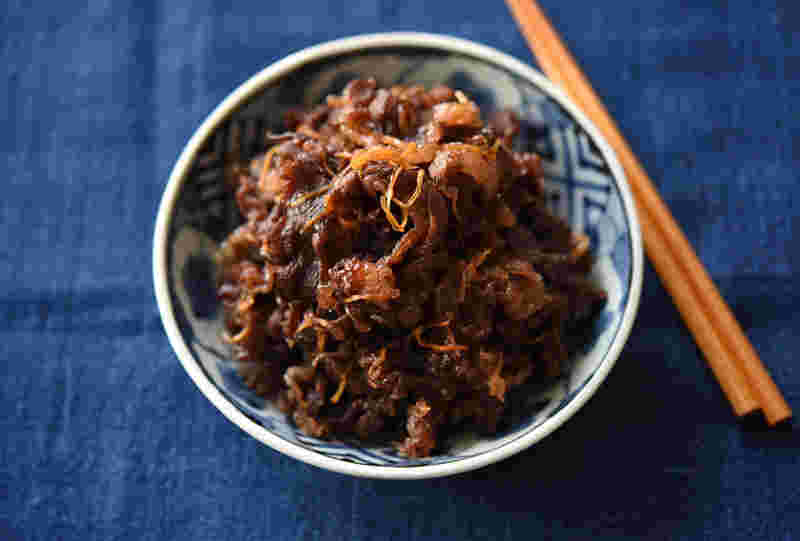 牛肉のしぐれ煮