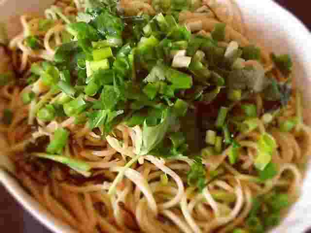 三つ葉とシラスのパスタ