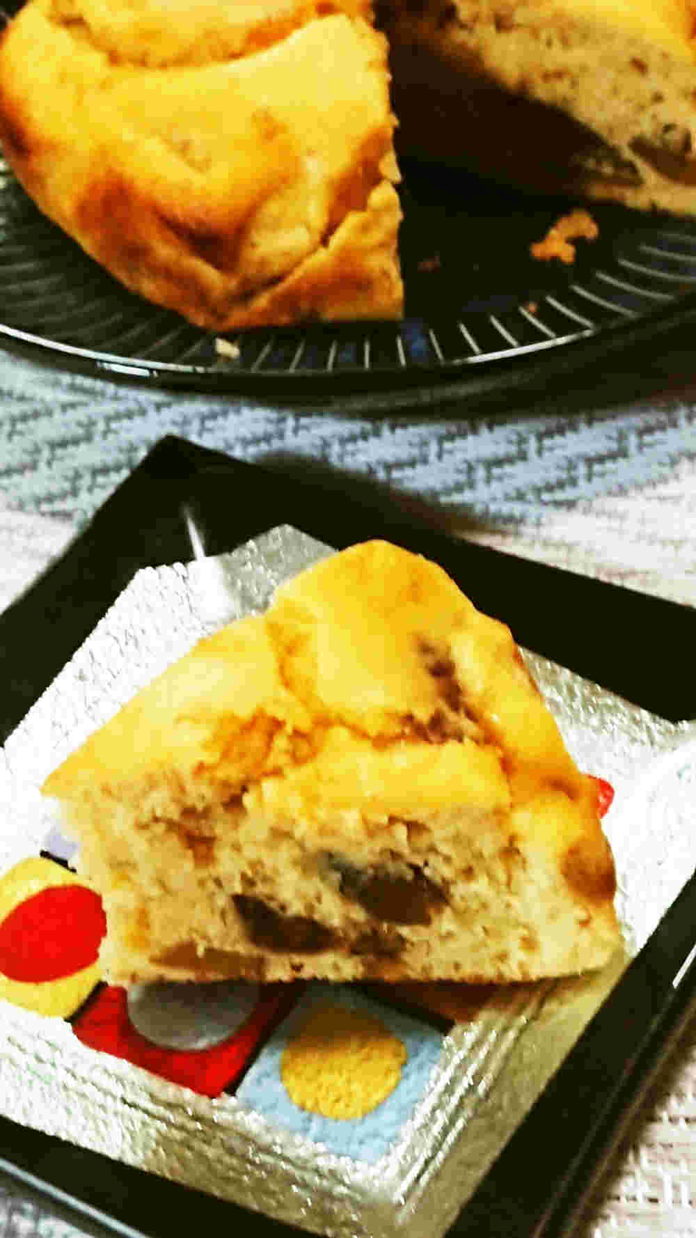 さつまいもと干し柿のケーキ