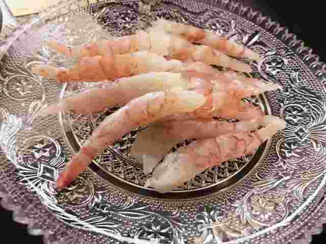 甘エビの昆布締め