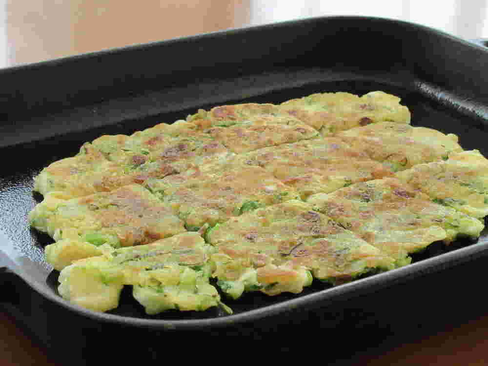 はんぺん入りねぎ焼き