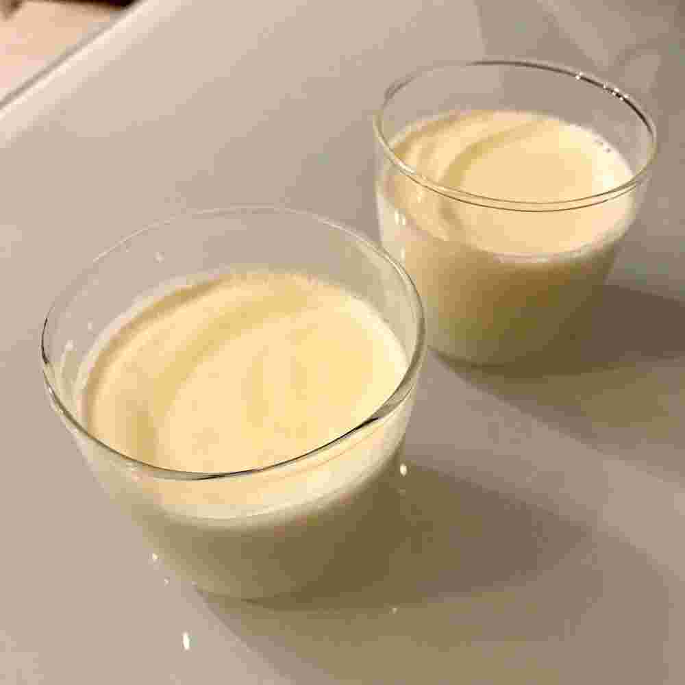 生クリーム消費！混ぜるだけミルクプリン♡
