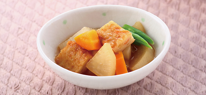 大根とさつま揚げの煮物