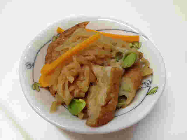 切り干し大根とさつま揚げの煮物