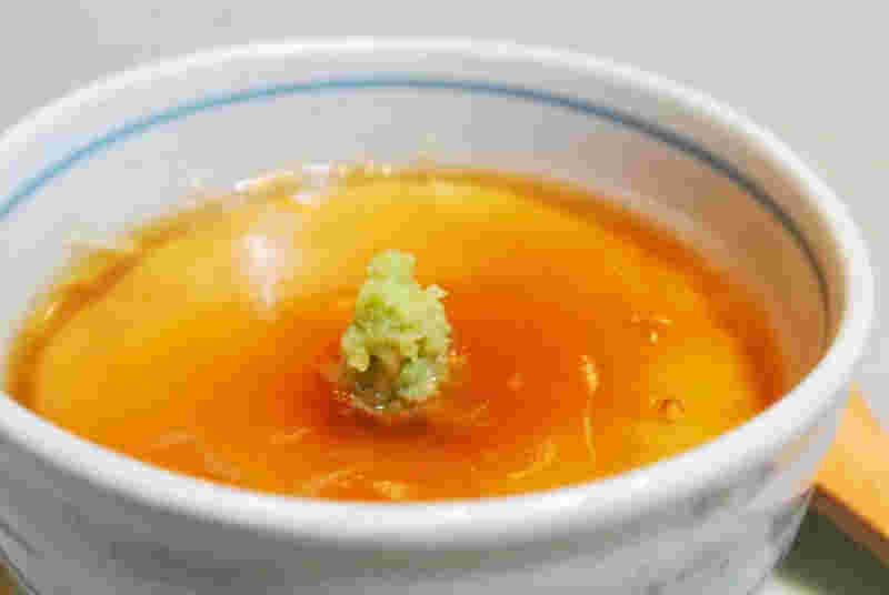 白子の茶碗蒸し