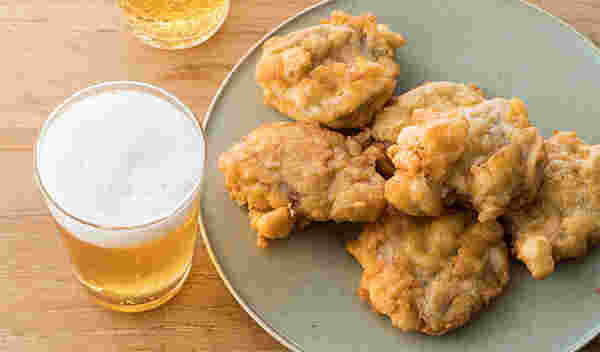 豚ヒレ肉のビール衣揚げ