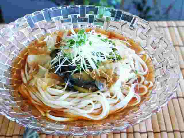 ピリ辛冷やしうどん