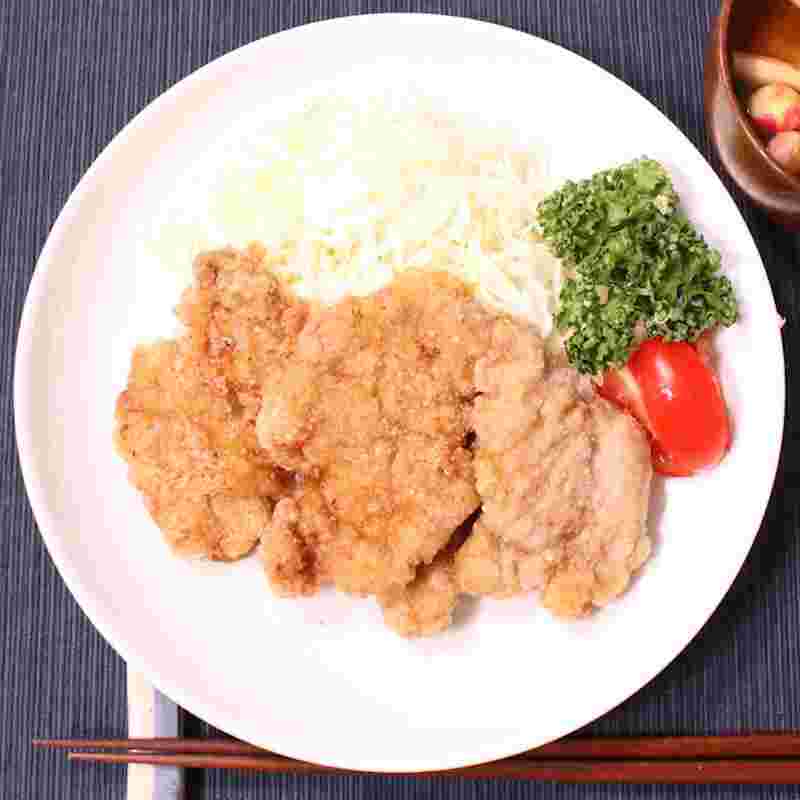 豚ヒレ肉の竜田揚げ
