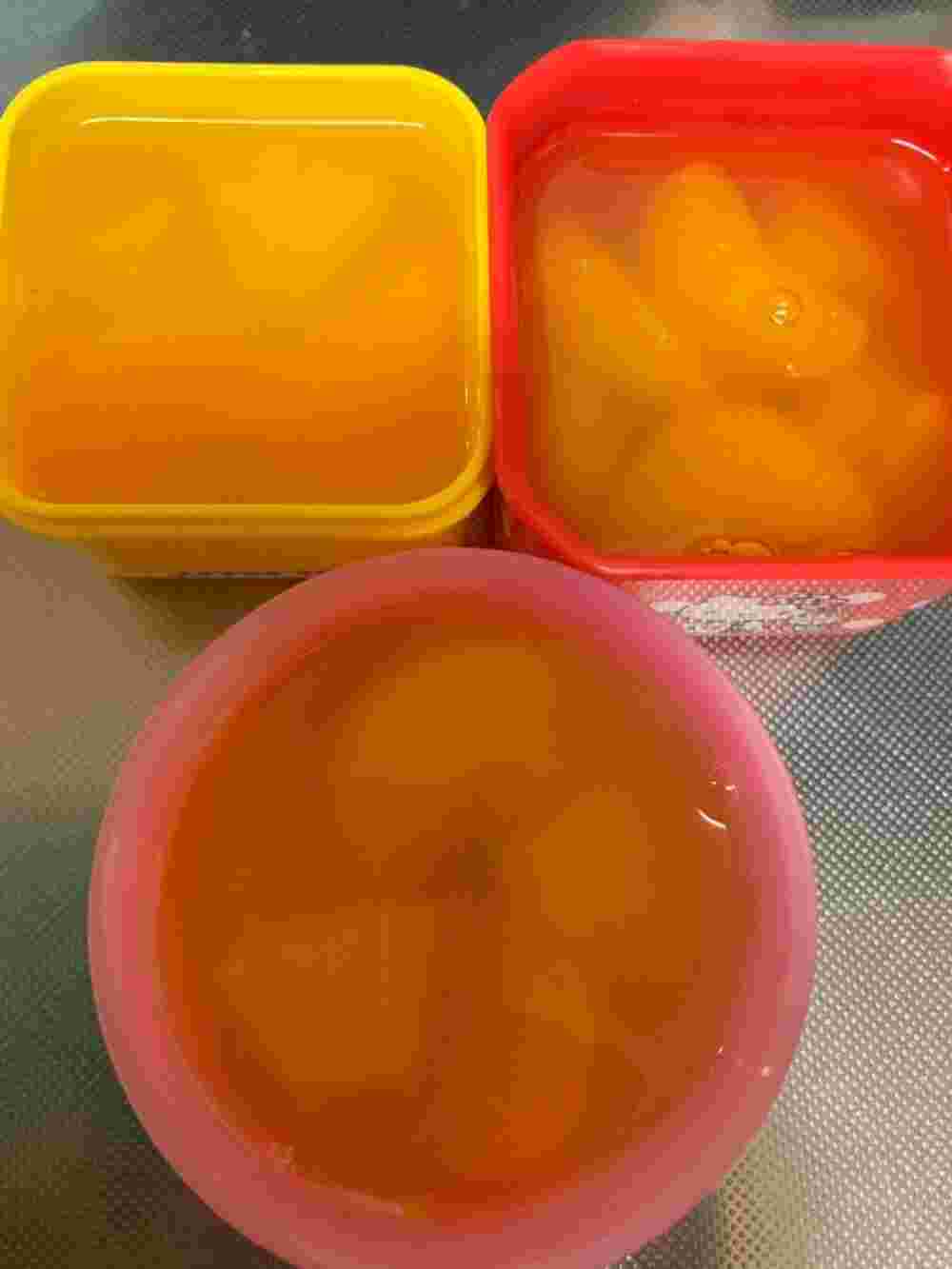 アガーで作るお弁当に便利な冷凍ゼリー