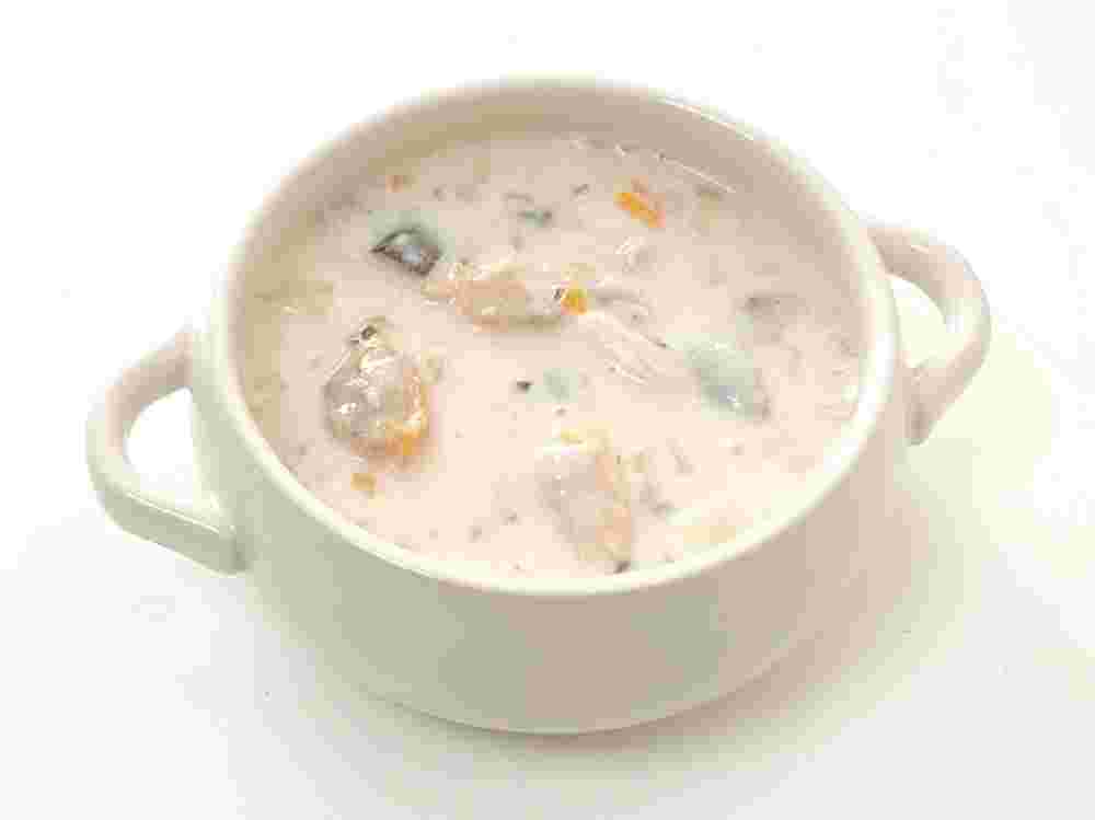 ヒラメのクリームチャウダー