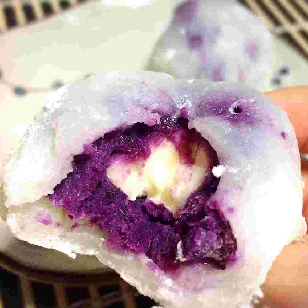 紫芋とカマンベールチーズの大福