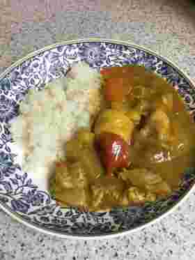 欧風カレーのチキン