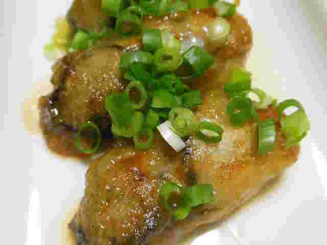 冷凍牡蠣を使った牡蠣のポン酢炒め