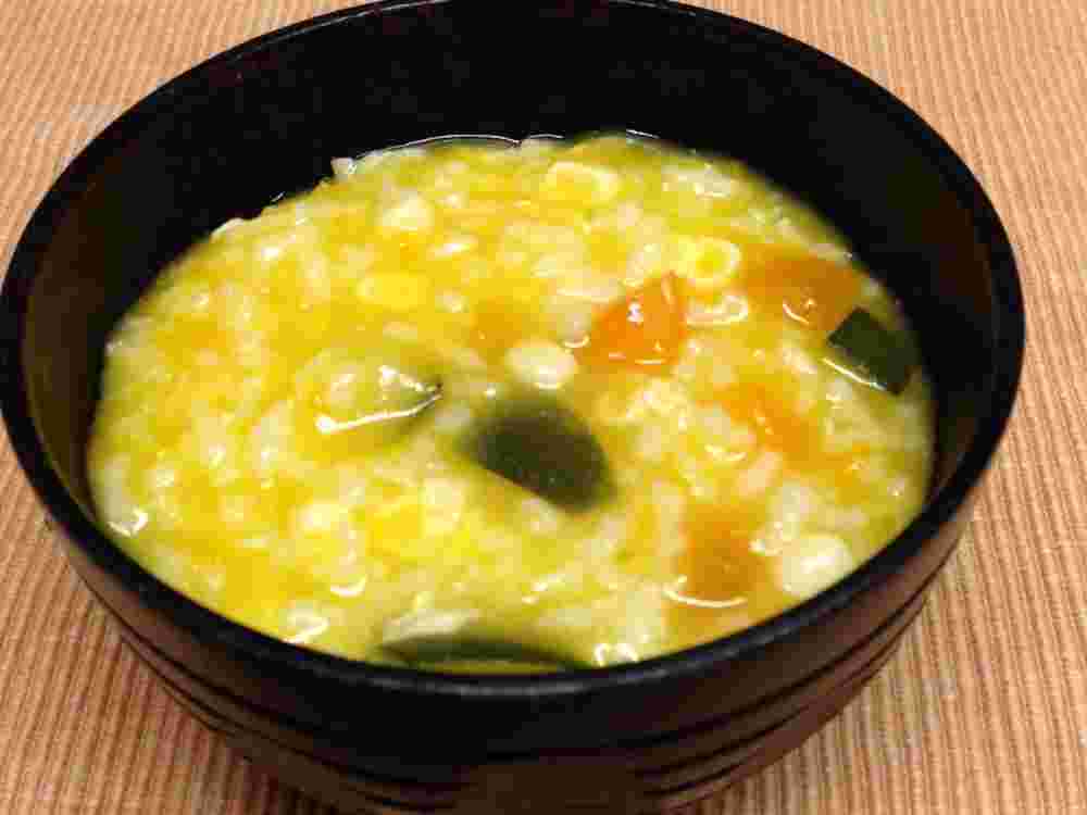 夏野菜の中華粥のレシピ画像