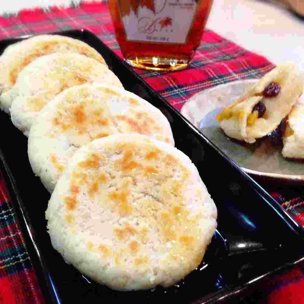 米粉で作る秋のホットク