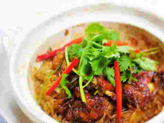タイのかに料理「プーオップウンセン」