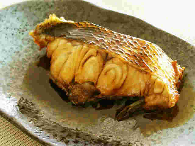 スズキの煮付け