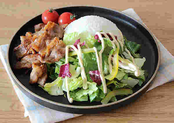 カフェごはんにもおすすめの「焼肉ライスプレート」