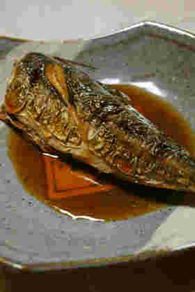 真あじの煮付け