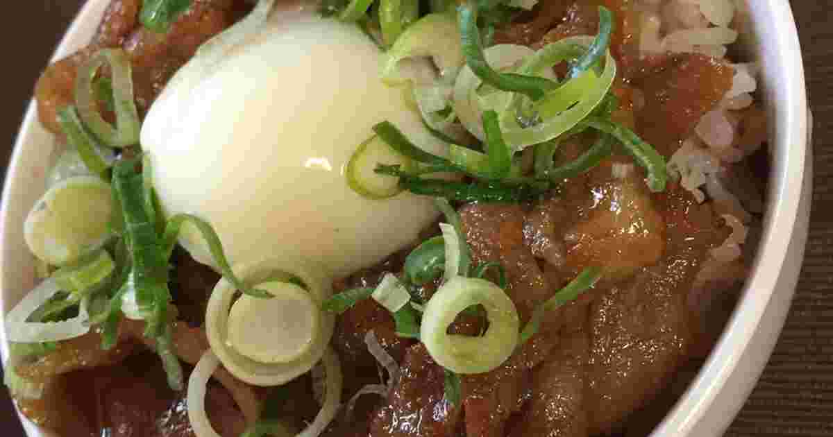 豚肉のお手軽チャーシュー丼