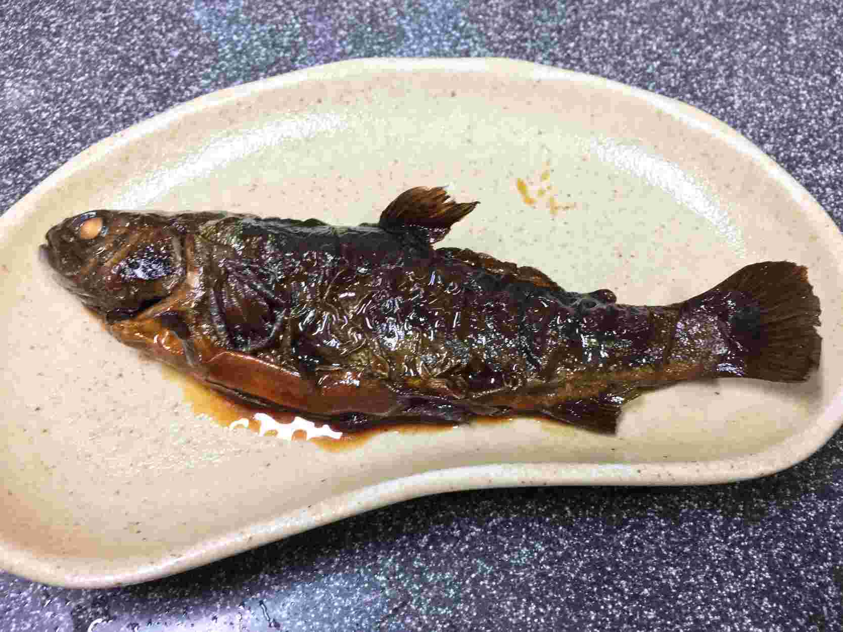 ニジマスの甘露煮