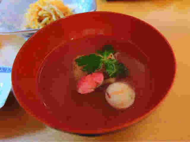 真鯛のお吸物