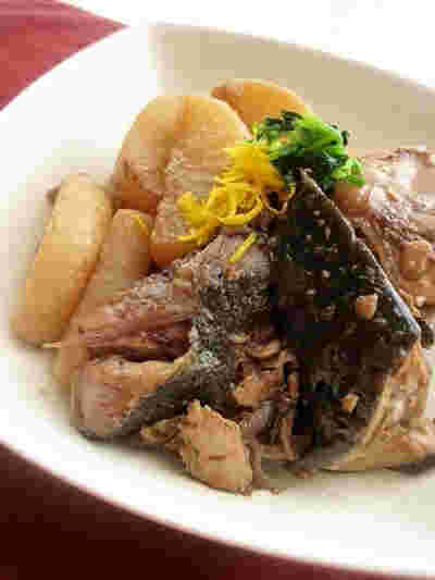 洋風な味付けのぶり大根