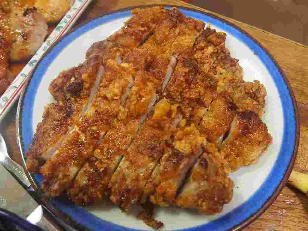 とんかつ肉を使った料理「豚ロース肉の唐揚げ」