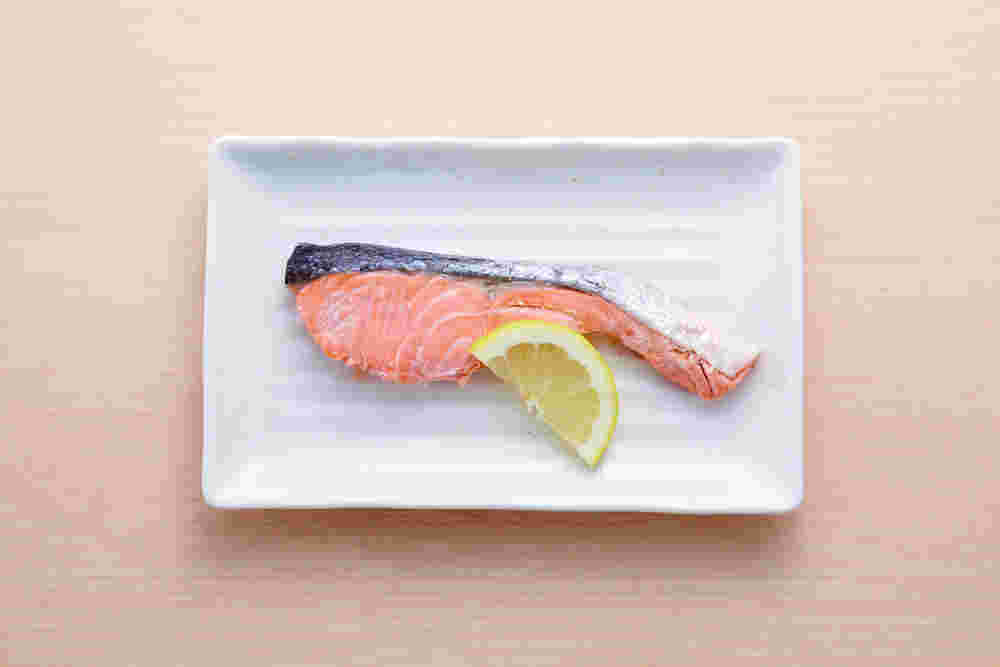 鮭の蒸し物レシピ画像