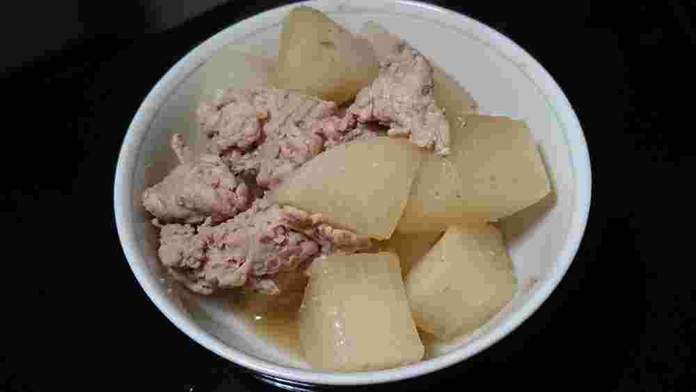 豚もも肉の切り落としを使った煮物