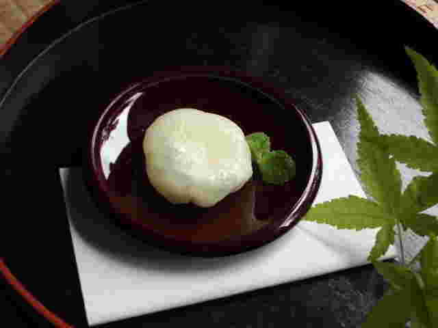 酒粕と生チーズの水まんじゅう