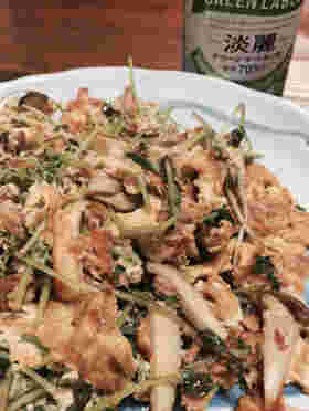 めんツナかんかんの野菜炒め