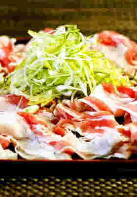 豚肉のしゃぶしゃぶ