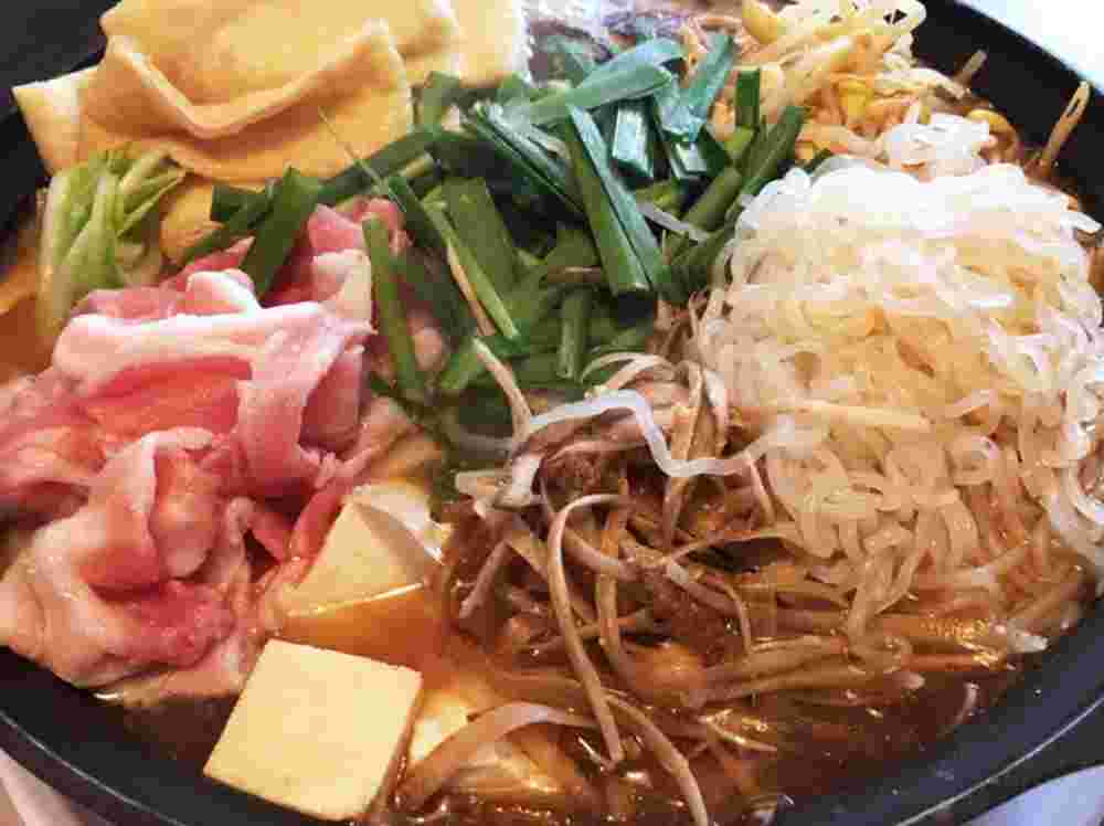 豚肉の味噌鍋