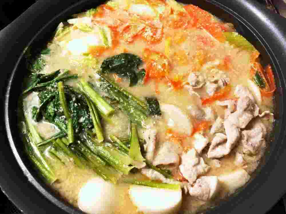 豚肉の酒粕鍋