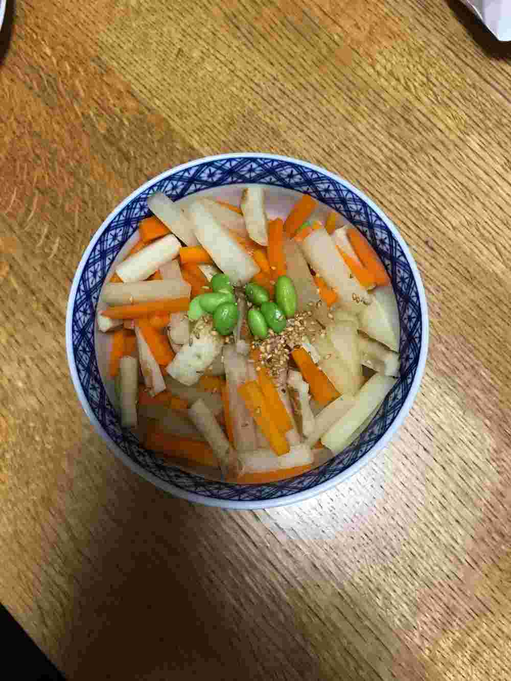 辛味大根のきんぴら風煮物