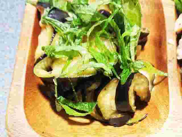 なすのからし風味の漬物