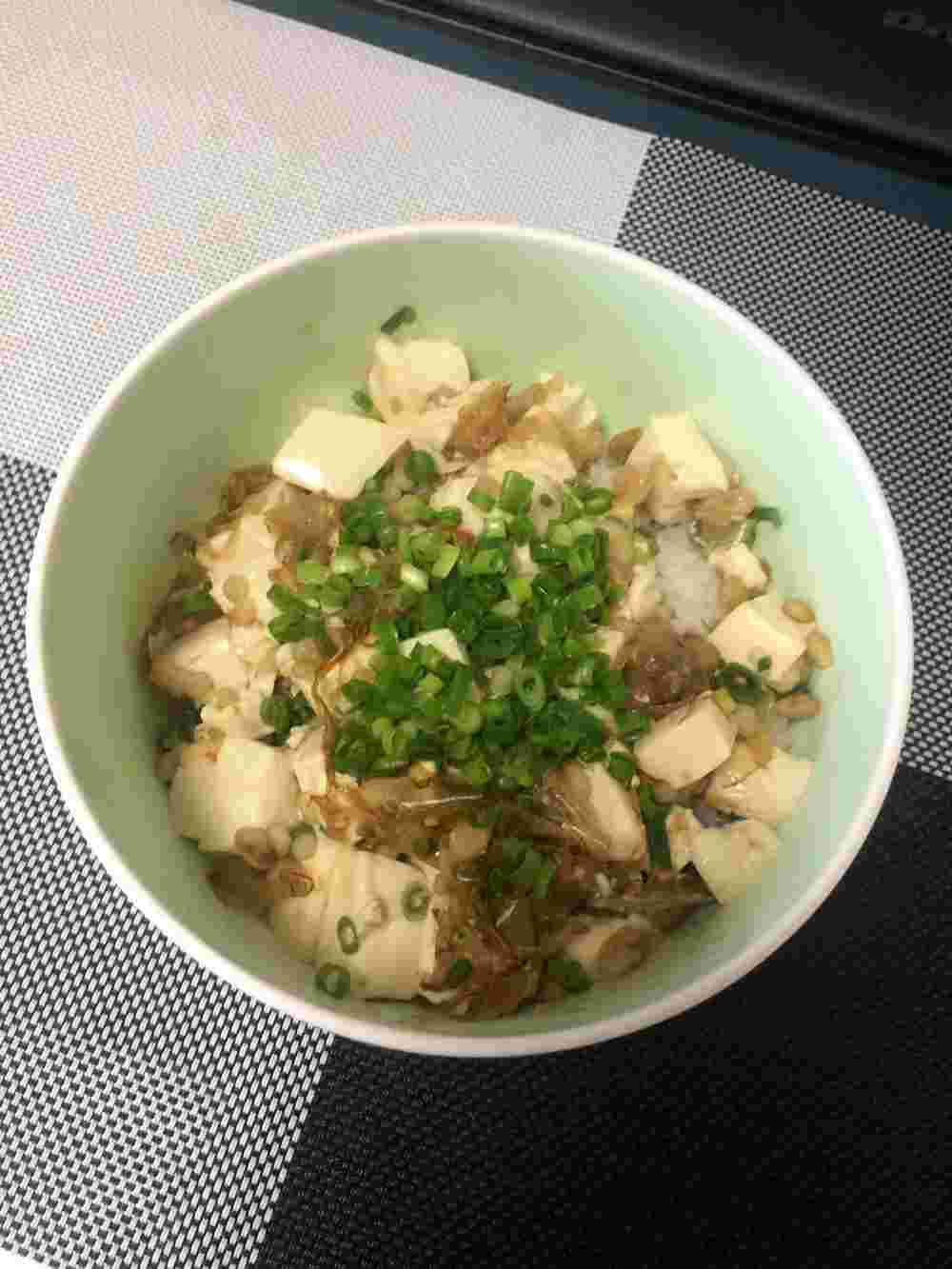 豆腐丼レシピ画像