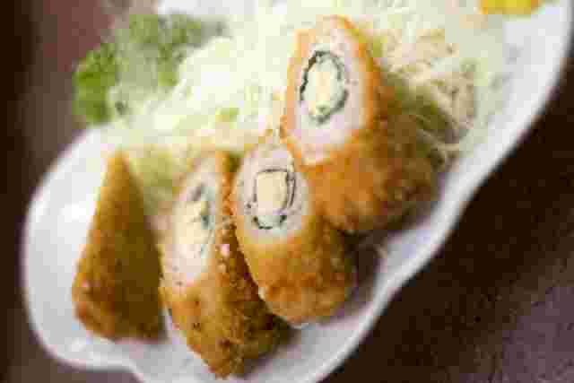 豚肉のシソチーズ巻き