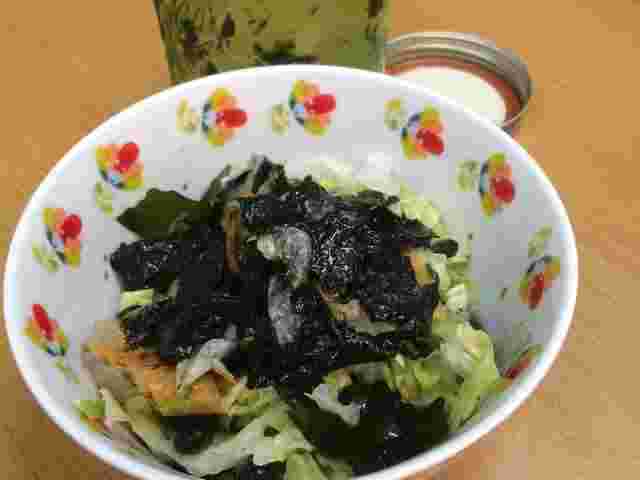 海苔を使ったドレッシング