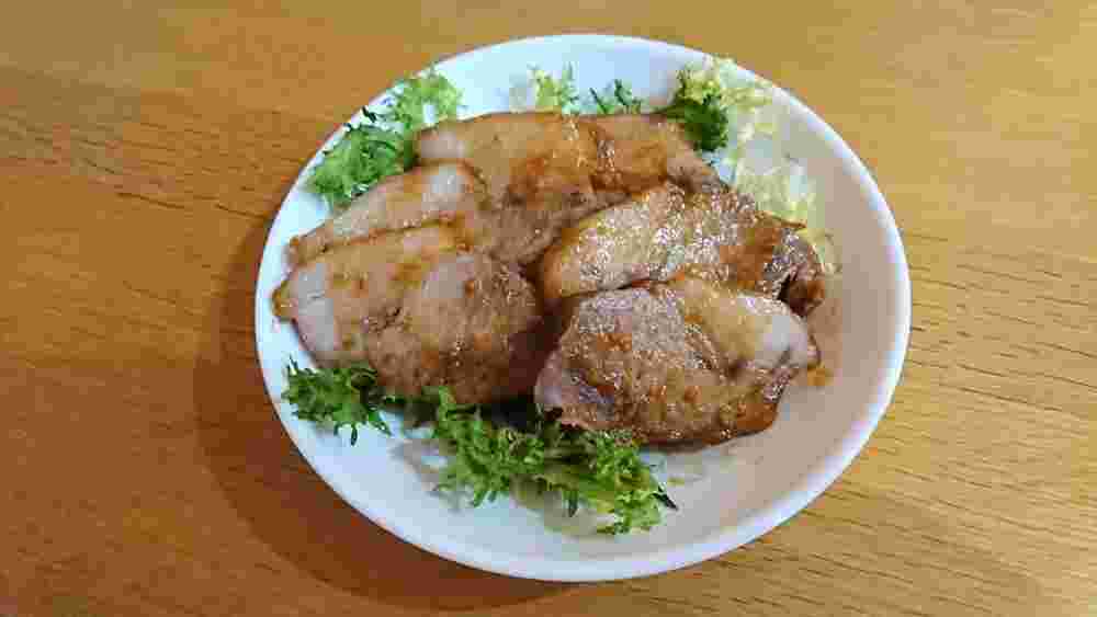 簡単なレシピで作った豚肩ロースブロックの味噌煮