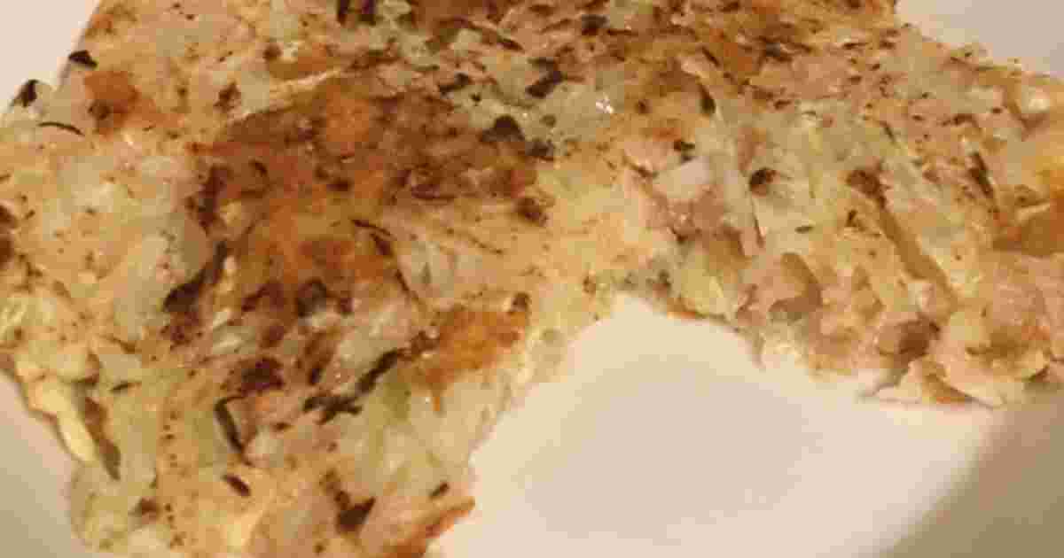 明太子入りのお好み焼き