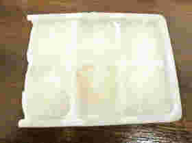 製氷皿で冷凍した重湯