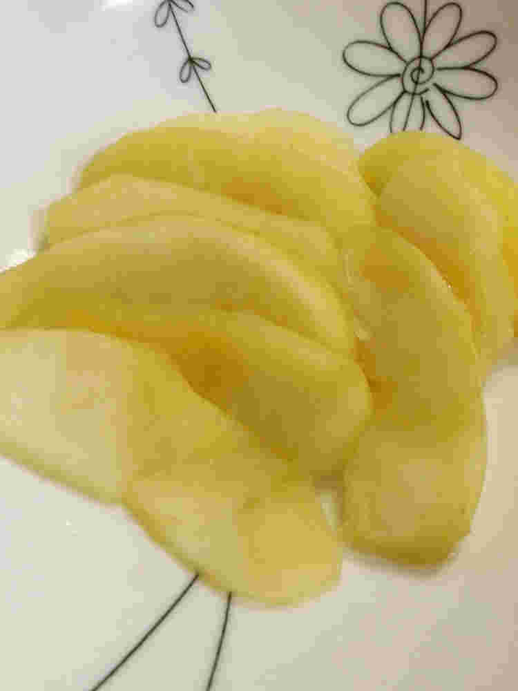 レモン果汁を使わずに作ったりんごのコンポート